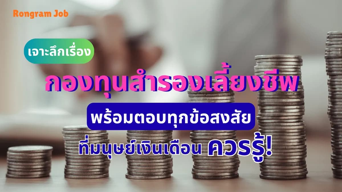 เจาะลึกเรื่อง กองทุนสำรองเลี้ยงชีพ พร้อมตอบทุกข้อสงสัยที่มนุษย์เงินเดือนควรรู้!